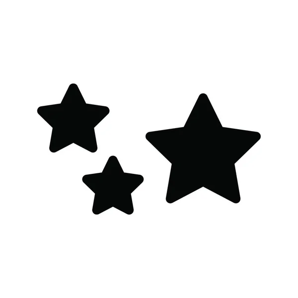 Stjärnor Ikon Vektor Illustration — Stock vektor