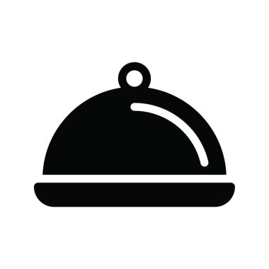 yiyecek simgesi, vektör illüstrasyonu