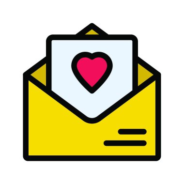 mektup simgesi. vektör çizim