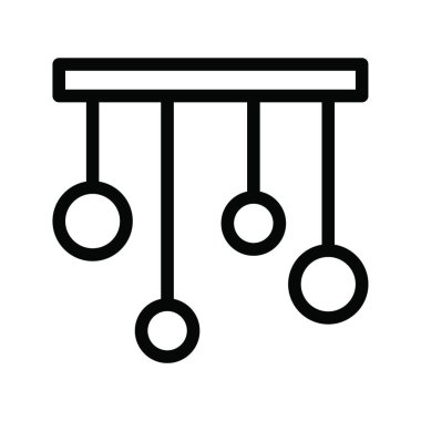 Avizeler, basit vektör çizimleri.