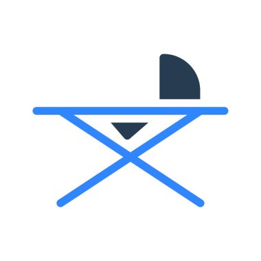 Buharlı demir, basit vektör illüstrasyonu