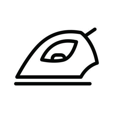 Demir ikon vektör illüstrasyonu