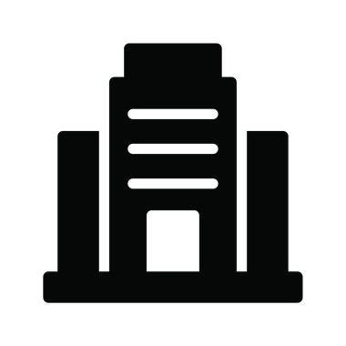 resort oluşturma simgesi vektör illüstrasyonu