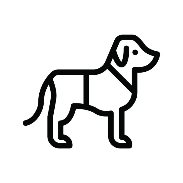 Ikona Zwierzęcia Ilustracja Wektora — Wektor stockowy