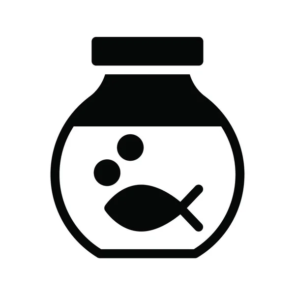 Aquarium Icon Vector Illustration — Stock Vector