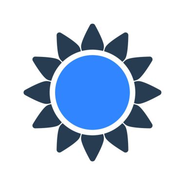 Rangol simge vektör illüstrasyonu