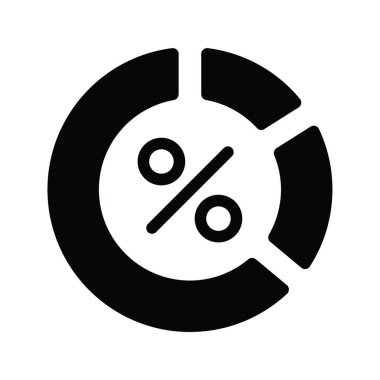 iş grafiği simgesi, vektör illüstrasyonu 