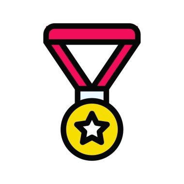 Başarı simgesi, vektör illüstrasyonu