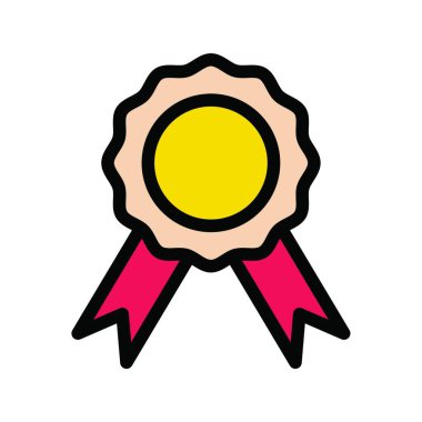 Başarı simgesi, vektör illüstrasyonu