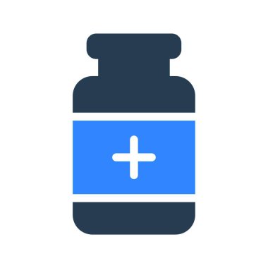 Takviye ikonu. vektör illüstrasyonu