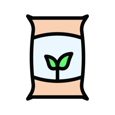 çuval simge vektör çizim 