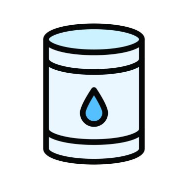 Benzin, basit vektör çizimi