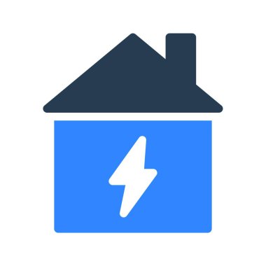 ev simgesi, vektör illüstrasyonu