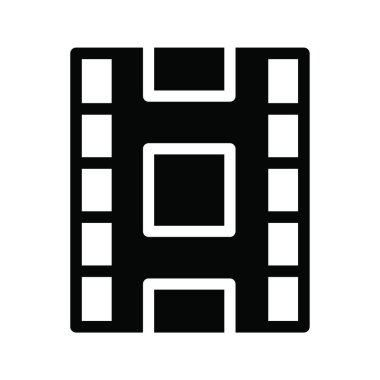 film simgesi, vektör illüstrasyonu 