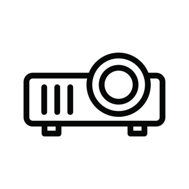 sunum web simgesi vektör illüstrasyonu 