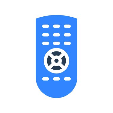 Uzak denetim web simgesi vektör illüstrasyonu