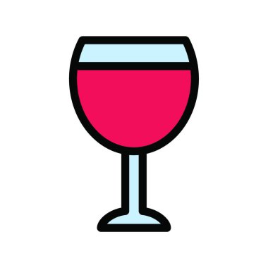 meşrubat web simgesi vektör illüstrasyonu