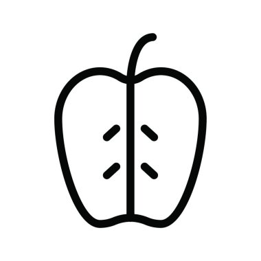 elma ağı ikonu vektör illüstrasyonu