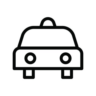 taxi web icon vector illustration