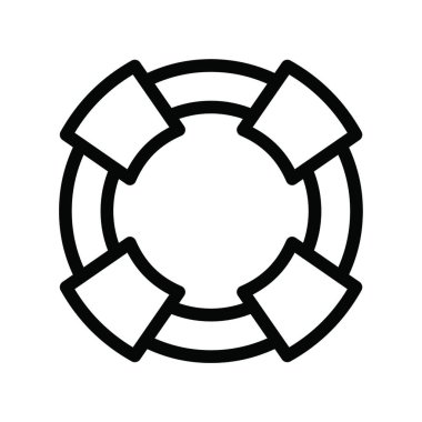 cankurtaran simgesi, vektör illüstrasyonu