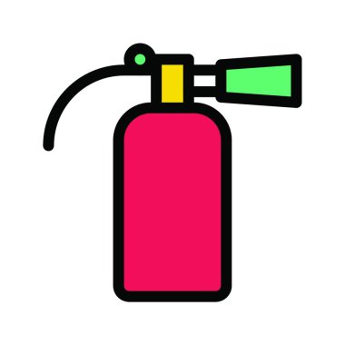 Söndürücü ağ simgesi vektör illüstrasyonu 