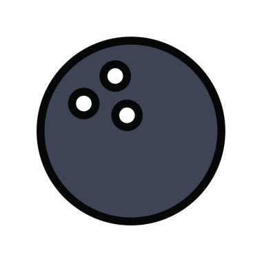 Skittle simgesi, vektör illüstrasyonu 