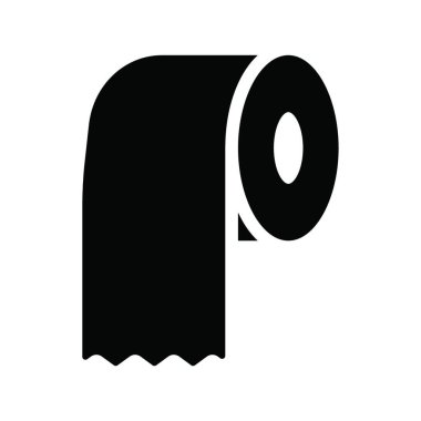 roll simgesi, vektör illüstrasyonu