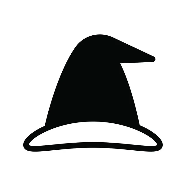 Векторная Иллюстрация Значка Шляпы — стоковый вектор
