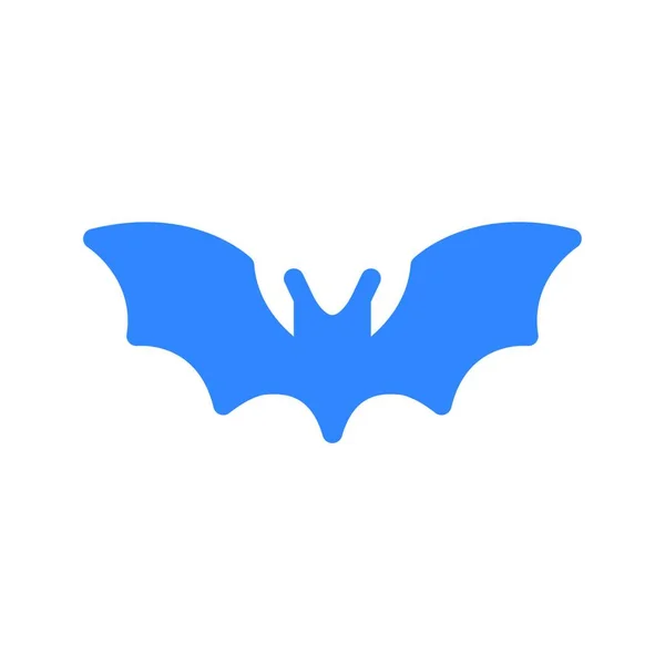 Halloween Bat Простая Векторная Иллюстрация — стоковый вектор