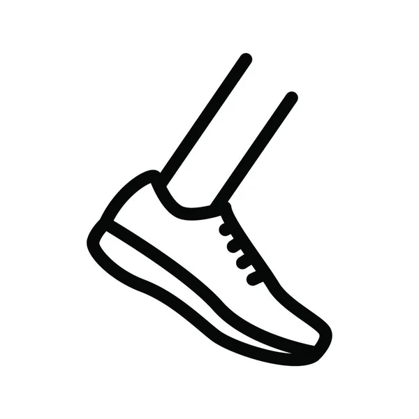 Einfaches Fitness Symbol Vektor Illustration — Stockvektor