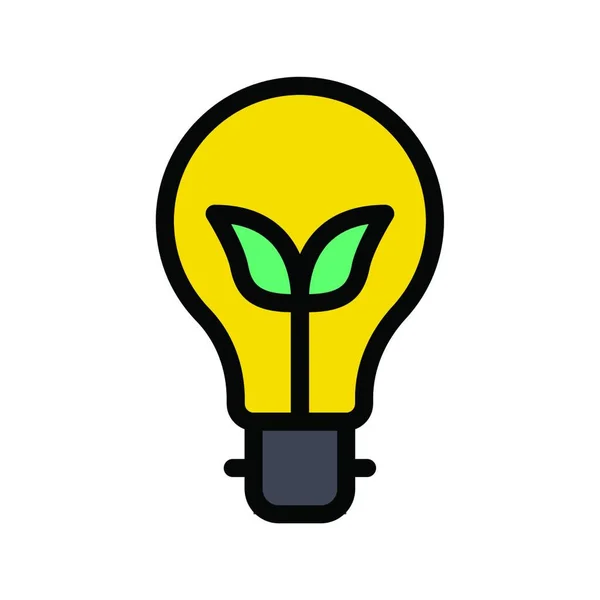 Grünes Symbol Für Web Vektorillustration — Stockvektor