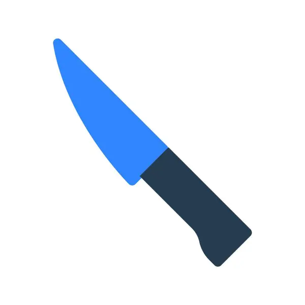 Нож Веб Значок Векторні Ілюстрації — стоковий вектор