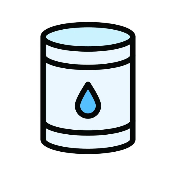 Βενζίνη Απλή Διανυσματική Απεικόνιση — Διανυσματικό Αρχείο