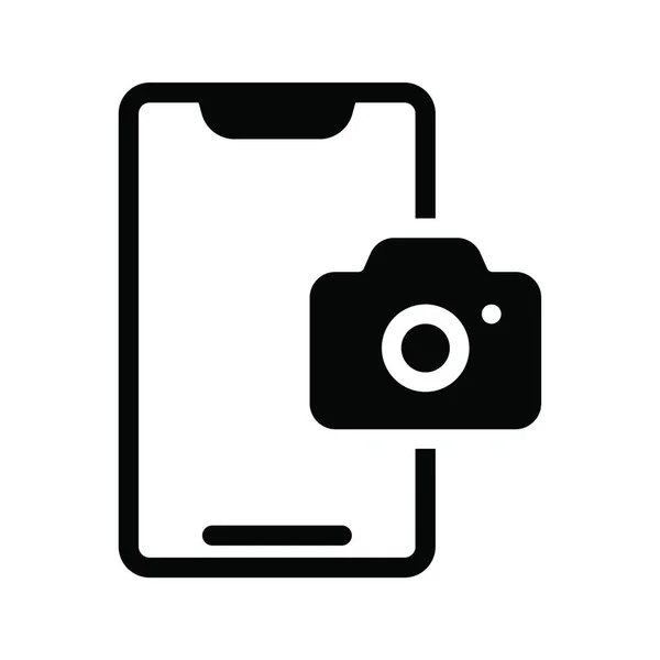 Pictogramă Telefon Mobil Ilustrație Vectorială — Vector de stoc