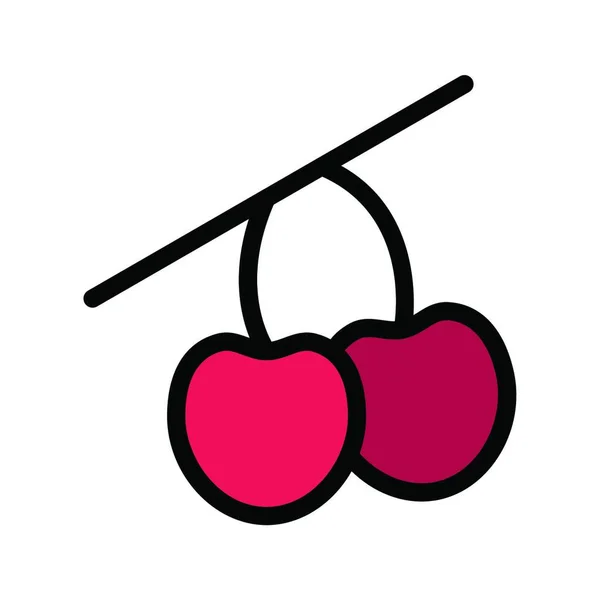 Berry Icon Vector Illustration — 스톡 벡터