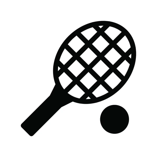 Racket Icon Vector Illustration — Stock Vector