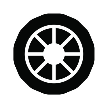 araba simgesi vektör illüstrasyonu