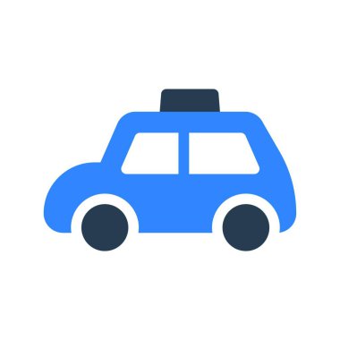 taxi web icon vector illustration