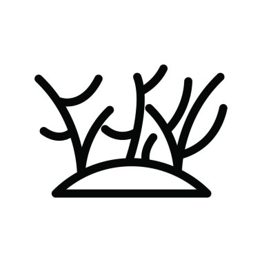 Bitkiler, basit vektör çizimi