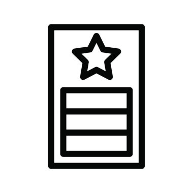 Kapı simgesi, vektör illüstrasyonu