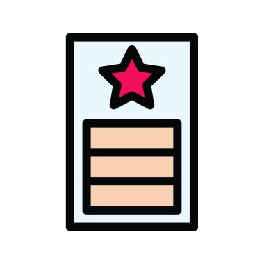 Kapı simgesi, vektör illüstrasyonu