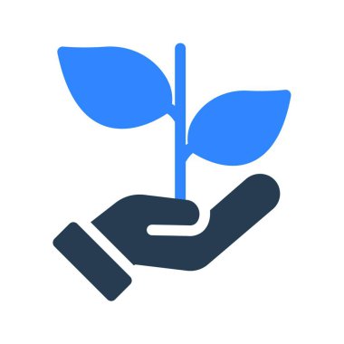 Büyüme simge vektör çizim