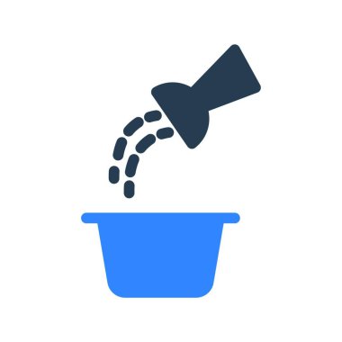 sulandırma web simgesi vektör illüstrasyonu 