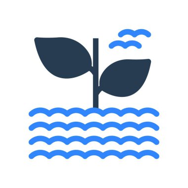 Büyüme simge vektör çizim