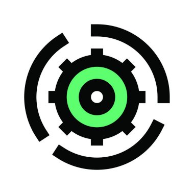 Web simgesi, vektör illüstrasyonu