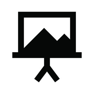 resim simgesi vektör illüstrasyonu