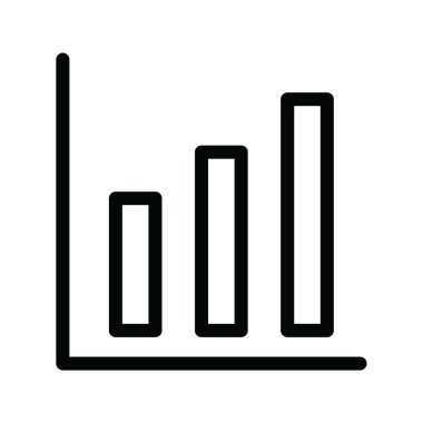 çubuk simgesi vektör illüstrasyonu
