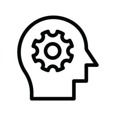 mind icon vector illustration 
