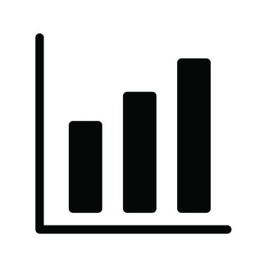 iş grafiği simgesi, vektör illüstrasyonu 