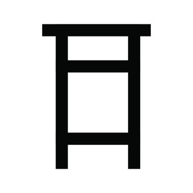 Podyum, Web basit simgesi illüstrasyonu